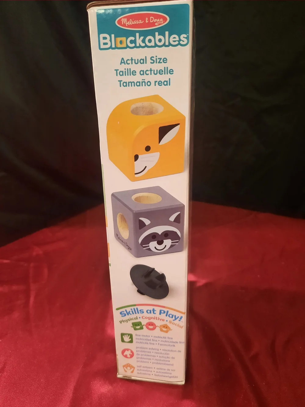 Melissa & Doug Woodland Friends Blockables Play Set